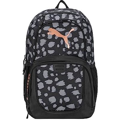 PUMA Evercat Contender Backpack, Rose Gold Cheetah, One Size PUMA Evercat Contender Backpack, Rose Gold Cheetah, One Size