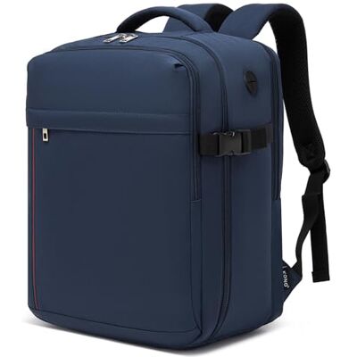 Kono Ryanair rugzak, handbagage vliegtuig reizen voor mannen en vrouwen, ideaal voor werk, school en reizen, A-blauw, 40 x 30 x 20 cm, Modieus Kono Ryanair rugzak, handbagage vliegtuig reizen voor mannen en vrouwen, ideaal voor werk, school en reizen, A-blauw, 40 x 30 x 20 cm, Modieus