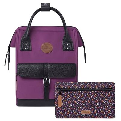 Cabaïa CABAIA Adventurer Singapore rugzak Mini 10 l waterafstotend laptopvak 10,5 inch 2 vakken veganistisch gecertificeerd reistas, zakelijk, school voor dames en heren paars Cabaïa CABAIA Adventurer Singapore rugzak Mini 10 l waterafstotend laptopvak 10,5 inch 2 vakken veganistisch gecertificeerd reistas, zakelijk, school voor dames en heren paars