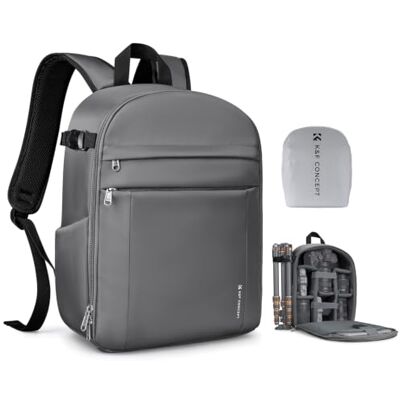 K&F CONCEPT Sac à dos pour appareil photo DSLR/SLR/hybride K&F CONCEPT Sac à dos pour appareil photo DSLR/SLR/hybride