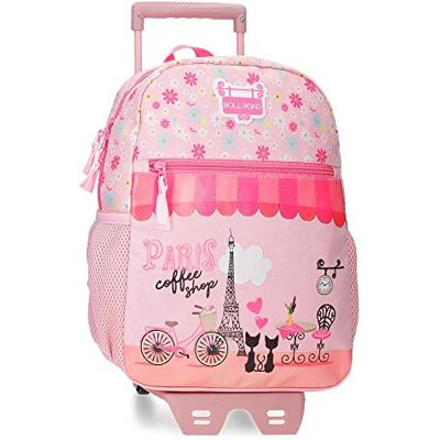 ROLL ROAD Koffiewinkel, roze, Talla única, rugzak 33 + trolley, Roze, Rugzak 33 + trolley ROLL ROAD Koffiewinkel, roze, Talla única, rugzak 33 + trolley, Roze, Rugzak 33 + trolley