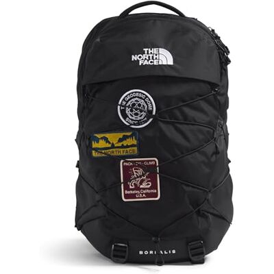 The North Face Borealis Commuter Laptop Rugzak, Zwarte Tnf Patch U Borealis/TNF Wit, One Size, Borealis The North Face Borealis Commuter Laptop Rugzak, Zwarte Tnf Patch U Borealis/TNF Wit, One Size, Borealis