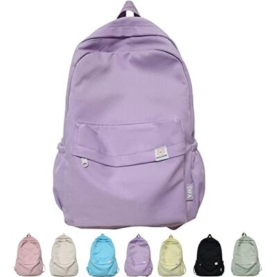 ANSAIR Light Academia Rugzak voor school, esthetische rugzak, preppy backpack Kawaii backpacks voor tieners en meisjes, B ANSAIR Light Academia Rugzak voor school, esthetische rugzak, preppy backpack Kawaii backpacks voor tieners en meisjes, B