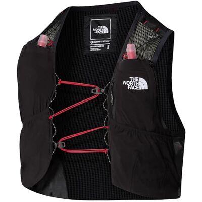 The North Face Summit Run Vest 5 Rugzak voor heren, Tnf zwart/asfalt grijs, L, Sportief The North Face Summit Run Vest 5 Rugzak voor heren, Tnf zwart/asfalt grijs, L, Sportief