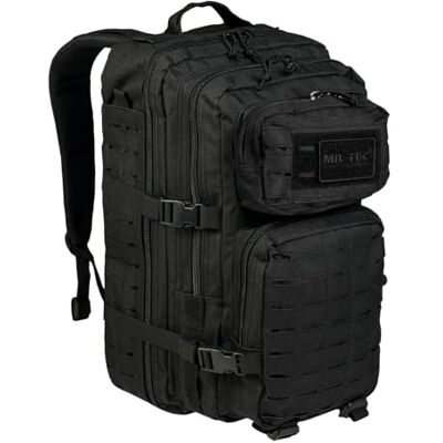 Mil-Tec Rugzak US Assault Pack SM Laser Cut Zwart Mil-Tec Rugzak US Assault Pack SM Laser Cut Zwart