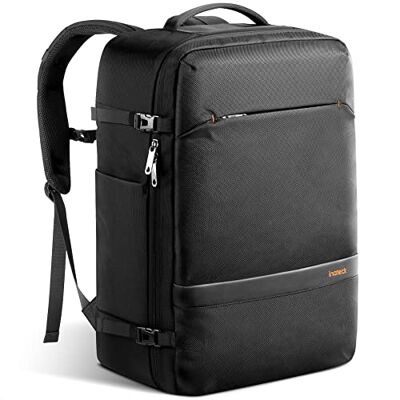 Inateck Supergrote handbagage, reisrugzak, vliegtuig, laptop, rugzak voor 15,6 inch laptop notebooks, vlucht goedgekeurde rugzak, cabinerugzak voor weekends, 42 liter Inateck Supergrote handbagage, reisrugzak, vliegtuig, laptop, rugzak voor 15,6 inch laptop notebooks, vlucht goedgekeurde rugzak, cabinerugzak voor weekends, 42 liter