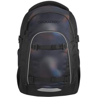 Coocazoo Mate Schoolrugzak, ergonomisch en verstelbaar, in hoogte en grootte verstelbaar, met borstband en heupriem, vanaf de 3e klas, Rainbow Illusion zwart, Rainbow Illusion Coocazoo Mate Schoolrugzak, ergonomisch en verstelbaar, in hoogte en grootte verstelbaar, met borstband en heupriem, vanaf de 3e klas, Rainbow Illusion zwart, Rainbow Illusion