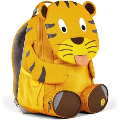 Affenzahn Grote vriend kleuterschoolrugzak voor kinderen van 3 tot 5 jaar, functioneel, 8 l, tijger geel, één maat, rugzak Affenzahn Grote vriend kleuterschoolrugzak voor kinderen van 3 tot 5 jaar, functioneel, 8 l, tijger geel, één maat, rugzak