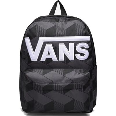 Vans Sac à dos OLD SKOOL VN000H4ZKOU1 Design géométrique noir, Noir , M Vans Sac à dos OLD SKOOL VN000H4ZKOU1 Design géométrique noir, Noir , M