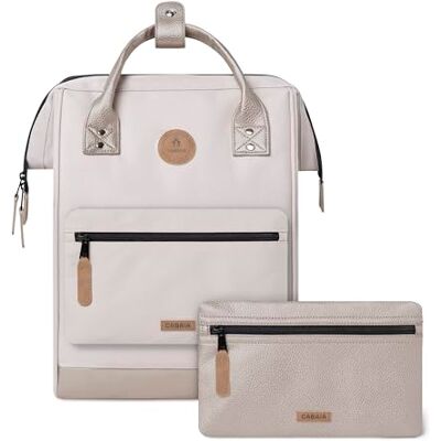 Cabaïa CABAIA Rugzak Adventurer Alger – Maxi 23 l – waterafstotend – laptopvak 15 inch – 2 vakken – veganistisch – reistas, zakelijk, school voor dames en heren – beige Cabaïa CABAIA Rugzak Adventurer Alger – Maxi 23 l – waterafstotend – laptopvak 15 inch – 2 vakken – veganistisch – reistas, zakelijk, school voor dames en heren – beige