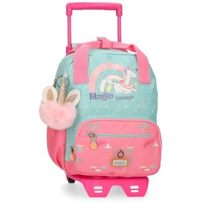 Enso Magic Summer Rugzak met trolley, meerkleurig, 23 x 28 x 10 cm, polyester, 6,44 l, meerkleurig, rugzak met trolley, Meerkleurig, Rugzak met trolley Enso Magic Summer Rugzak met trolley, meerkleurig, 23 x 28 x 10 cm, polyester, 6,44 l, meerkleurig, rugzak met trolley, Meerkleurig, Rugzak met trolley