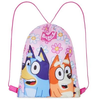 BLUEY Zwemtas met trekkoord voor meisjes, sporttas, school, reizen, zwembadtas BLUEY Zwemtas met trekkoord voor meisjes, sporttas, school, reizen, zwembadtas