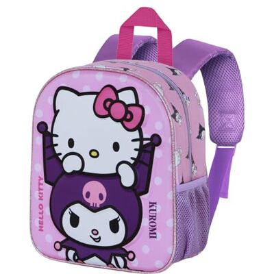 KARACTERMANIA Elite 3D Backpack Sanrio Elite 3D-rugzak, uniseks, kinderen, 1 stuk, Hello Kitty roze, Eén maat, Elite Sanrio 3D-rugzak KARACTERMANIA Elite 3D Backpack Sanrio Elite 3D-rugzak, uniseks, kinderen, 1 stuk, Hello Kitty roze, Eén maat, Elite Sanrio 3D-rugzak