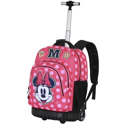 Disney Minnie Mouse Class-Fan GTS rugzak met wieltjes, roze, 32 x 47 cm, inhoud 30 l, Minnie Mouse roze, één maat, FAN GTS rugzak met wielen Disney Minnie Mouse Class-Fan GTS rugzak met wieltjes, roze, 32 x 47 cm, inhoud 30 l, Minnie Mouse roze, één maat, FAN GTS rugzak met wielen