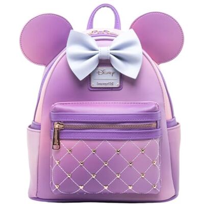 Loungefly Disney The Minnie Mouse Classic Series Damesrugzak Lavender Haze, meerkleurig, één maat, Wdbk3189 Loungefly Disney The Minnie Mouse Classic Series Damesrugzak Lavender Haze, meerkleurig, één maat, Wdbk3189