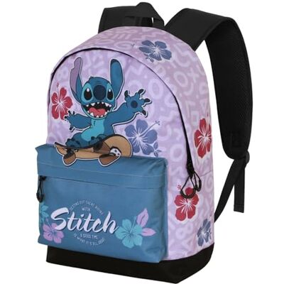 Disney Lilo and Stitch Skate-Fan HS rugzak 2.2 lila 31 x 44 cm inhoud 24 l, Lilo en Stitch lila, één maat, FAN HS rugzak 2.2 Disney Lilo and Stitch Skate-Fan HS rugzak 2.2 lila 31 x 44 cm inhoud 24 l, Lilo en Stitch lila, één maat, FAN HS rugzak 2.2