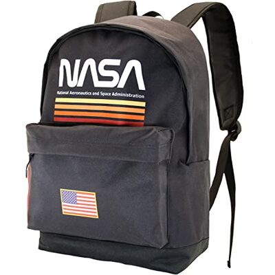 KARACTERMANIA NASA Black rugzak HS Fan, zwart, zwart, Talla única, HS, FAN Black, zwart., Talla única, HS FAN Rugzak Black KARACTERMANIA NASA Black rugzak HS Fan, zwart, zwart, Talla única, HS, FAN Black, zwart., Talla única, HS FAN Rugzak Black