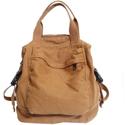 Generic Uniseks vintage canvas rugzak, reisrugzak, schoolrugzak, studentenrugzak, esthetische rugzak, hippie Y2K, rugzakken voor reizen, school, werk, outdoor, dagelijks gebruik, Khaki (stad) Generic Uniseks vintage canvas rugzak, reisrugzak, schoolrugzak, studentenrugzak, esthetische rugzak, hippie Y2K, rugzakken voor reizen, school, werk, outdoor, dagelijks gebruik, Khaki (stad)