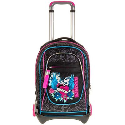 Seven LEFLEUR NEW JACK koffer, zwart, opvouwbare en wasbare rugzak, 35 l, school en reizen, zwart, Taglia Unica, kinderrugzak, zwart, één maat, kinderrugzak, zwart., Taille unique, kinderrugzak Seven LEFLEUR NEW JACK koffer, zwart, opvouwbare en wasbare rugzak, 35 l, school en reizen, zwart, Taglia Unica, kinderrugzak, zwart, één maat, kinderrugzak, zwart., Taille unique, kinderrugzak