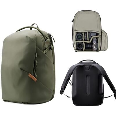 PGYTECH OneGo Lite Camera-rugzak, 16 l, licht, waterdicht, voor stadsfotografie en reizen. Compatibel met Sony/Canon/Nikon/SLR/Digitaal, bosgroen PGYTECH OneGo Lite Camera-rugzak, 16 l, licht, waterdicht, voor stadsfotografie en reizen. Compatibel met Sony/Canon/Nikon/SLR/Digitaal, bosgroen