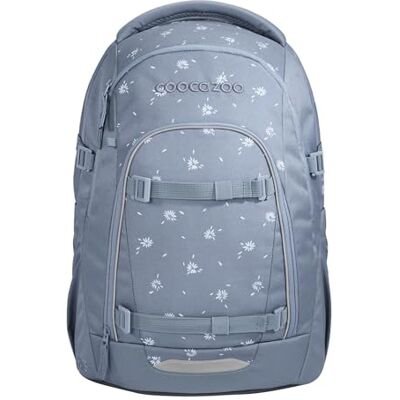 Coocazoo Mate Schoolrugzak, ergonomisch en verstelbaar, in hoogte en grootte verstelbaar, met borstband en heupriem, vanaf de 3e klas, Bloomy Daisy lichtgrijs, Bloomy Daisy Coocazoo Mate Schoolrugzak, ergonomisch en verstelbaar, in hoogte en grootte verstelbaar, met borstband en heupriem, vanaf de 3e klas, Bloomy Daisy lichtgrijs, Bloomy Daisy