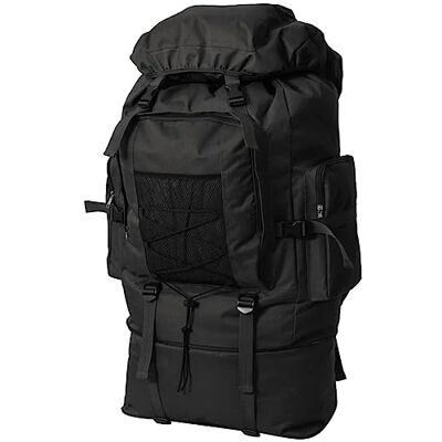 vidaXL Rugzak in militaire stijl voor kamperen, wandelen, 40/65/100 l, meerkleurig vidaXL Rugzak in militaire stijl voor kamperen, wandelen, 40/65/100 l, meerkleurig