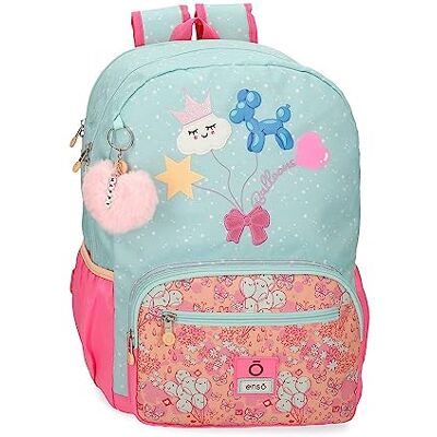 Enso Ballonnen Veelkleurige polyester rugzakken voor kinderen, Meerkleurig, Rugzak Enso Ballonnen Veelkleurige polyester rugzakken voor kinderen, Meerkleurig, Rugzak
