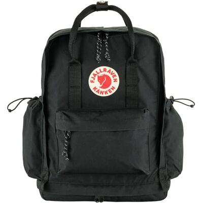 Fjällräven Kånken Outlong uniseks sportrugzak, zwart, één maat, sport Fjällräven Kånken Outlong uniseks sportrugzak, zwart, één maat, sport