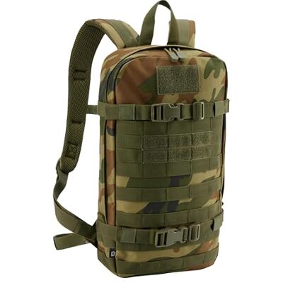 Brandit US ASSAULT DAY PACK RUCKSACK 12L OUTDOOR ARMY BW KAMPF COOPER, Kleur: Woodland Brandit US ASSAULT DAY PACK RUCKSACK 12L OUTDOOR ARMY BW KAMPF COOPER, Kleur: Woodland