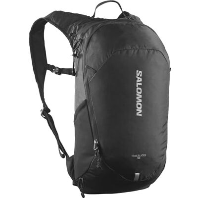 Salomon Trailblazer 10 wandelrugzak, 10 l, uniseks, veelzijdig, eenvoudig te bedienen, comfort en licht, zwart Salomon Trailblazer 10 wandelrugzak, 10 l, uniseks, veelzijdig, eenvoudig te bedienen, comfort en licht, zwart