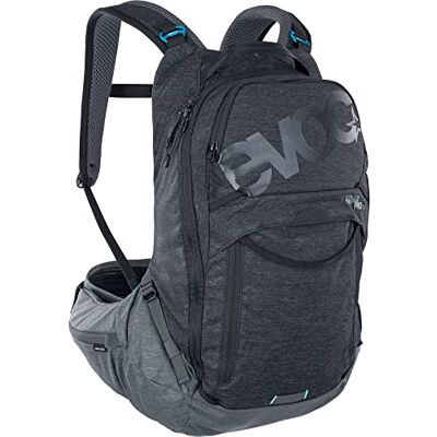 EVOC Trail Pro Rugzak voor Trail & Hardlopen (10 l, 16 l of 26 l, maten: S/M & L/XL, rugbeschermer LITESHIELD Plus, grote stabilisatoren op de heupen, 3 l waterzak) EVOC Trail Pro Rugzak voor Trail & Hardlopen (10 l, 16 l of 26 l, maten: S/M & L/XL, rugbeschermer LITESHIELD Plus, grote stabilisatoren op de heupen, 3 l waterzak)