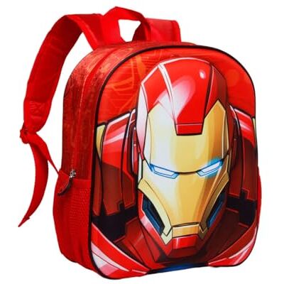 KARACTERMANIA Iron Man Stark rugzak, 3D, klein, meerkleurig, meerkleurig, One Size, 3D rugzak Klein Sterk, Meerkleurig, Kleine sterke 3D-rugzak KARACTERMANIA Iron Man Stark rugzak, 3D, klein, meerkleurig, meerkleurig, One Size, 3D rugzak Klein Sterk, Meerkleurig, Kleine sterke 3D-rugzak