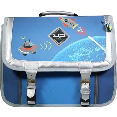 BODYPACK Schooltas 38 cm gerecycled maan lens, Blauw BODYPACK Schooltas 38 cm gerecycled maan lens, Blauw