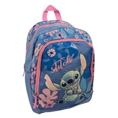 mybagstory Stitch Meisjesrugzak 38 x 28 x 16 cm Basisschoolrugzak voor meisjes met 2 vakken met ritssluiting Jongen School Kinderkamer Cadeau-idee mybagstory Stitch Meisjesrugzak 38 x 28 x 16 cm Basisschoolrugzak voor meisjes met 2 vakken met ritssluiting Jongen School Kinderkamer Cadeau-idee