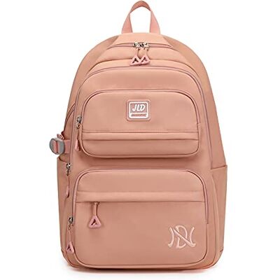 FANDARE Kinderrugzak schooltas jongens meisjes schoolrugzak kinderen schooltas voor scholieren outdoor reizen dagrugzak kleuterschooltas rugzak waterdicht nylon, Roze, L FANDARE Kinderrugzak schooltas jongens meisjes schoolrugzak kinderen schooltas voor scholieren outdoor reizen dagrugzak kleuterschooltas rugzak waterdicht nylon, Roze, L