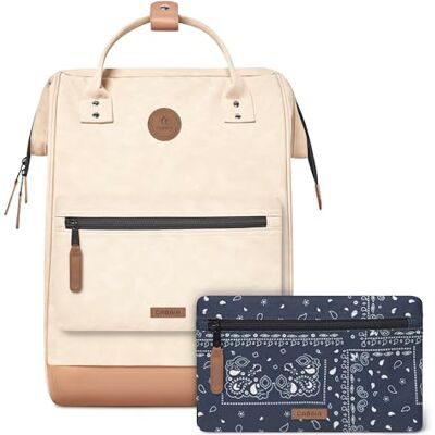 Cabaïa CABAIA Rugzak Adventurer Andenne Maxi 23 l Waterafstotend Laptopvak 15 inch 2 Zakken Veganistisch Gecertificeerd Reistas, Zakelijk, School voor Mannen en Vrouwen Crème Cabaïa CABAIA Rugzak Adventurer Andenne Maxi 23 l Waterafstotend Laptopvak 15 inch 2 Zakken Veganistisch Gecertificeerd Reistas, Zakelijk, School voor Mannen en Vrouwen Crème