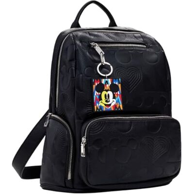 Desigual All Mickey Chester Backpack Zwart Desigual All Mickey Chester Backpack Zwart