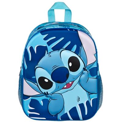 Undercover Disney Stitch 3D rugzak Kinderrugzak met Stitch patroon Verstelbare schouderbanden Met mesh zijvakken Vanaf 4 jaar, turquoise, 33 x 27 x 10 cm 33 x 27 x 10 cm Undercover Disney Stitch 3D rugzak Kinderrugzak met Stitch patroon Verstelbare schouderbanden Met mesh zijvakken Vanaf 4 jaar, turquoise, 33 x 27 x 10 cm 33 x 27 x 10 cm