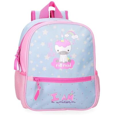 ROLL ROAD I Am a Unicorn kleuterrugzak aanpasbaar aan trolley blauw 23 x 28 x 10 cm polyester 6,44 l, blauw, kleuterrugzak aanpasbaar aan trolley, Blauw, Voorschoolse rugzak aanpasbaar aan trolley ROLL ROAD I Am a Unicorn kleuterrugzak aanpasbaar aan trolley blauw 23 x 28 x 10 cm polyester 6,44 l, blauw, kleuterrugzak aanpasbaar aan trolley, Blauw, Voorschoolse rugzak aanpasbaar aan trolley