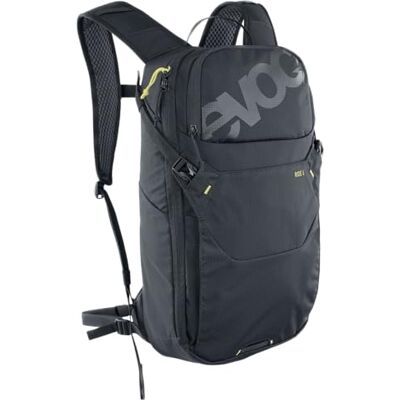 EVOC Ride Fietsrugzak voor trails en andere activiteiten (8 l, 12 l of 16 l opbergruimte, intelligent zakbeheer, geventileerd door Air-PAD rugkussen), zwart., Eén maat EVOC Ride Fietsrugzak voor trails en andere activiteiten (8 l, 12 l of 16 l opbergruimte, intelligent zakbeheer, geventileerd door Air-PAD rugkussen), zwart., Eén maat