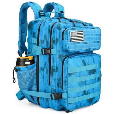 Lovelinks21 1321 1321 Unisex (1 stuk), Blauw water motief, L, Dagrugzak Lovelinks21 1321 1321 Unisex (1 stuk), Blauw water motief, L, Dagrugzak