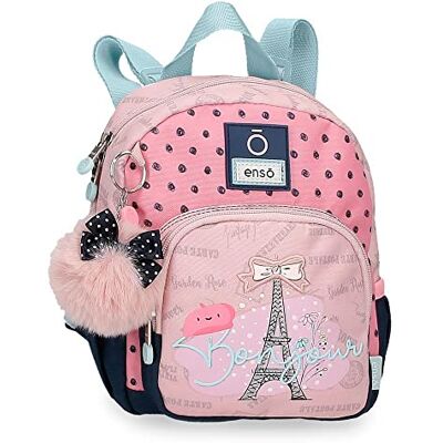 Enso Hallo Kleine rugzak, roze, 19 x 23 x 8 cm, polyester, 3,5 l, roze, Mochila Pequeña, rugzak, Roze, Rugzak Enso Hallo Kleine rugzak, roze, 19 x 23 x 8 cm, polyester, 3,5 l, roze, Mochila Pequeña, rugzak, Roze, Rugzak