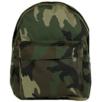 Fosco Industries Rugzak voor kinderen, militair, camouflage, waterdicht, camo, kleine rugzak voor kinderen Fosco Industries Rugzak voor kinderen, militair, camouflage, waterdicht, camo, kleine rugzak voor kinderen