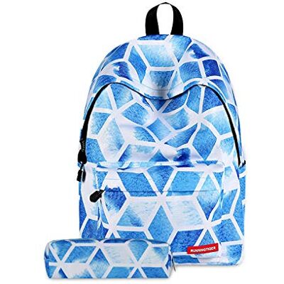 FANDARE Unisex Casual Dagrugzak Rugzakken Galaxy School Tas voor Meisjes Middelbare School Tieners Knapzak Vrouwen Reizen Laptop Rugzak College Boekentas met Potlood Case Pouch Waterdicht Polyester, rooster, L FANDARE Unisex Casual Dagrugzak Rugzakken Galaxy School Tas voor Meisjes Middelbare School Tieners Knapzak Vrouwen Reizen Laptop Rugzak College Boekentas met Potlood Case Pouch Waterdicht Polyester, rooster, L