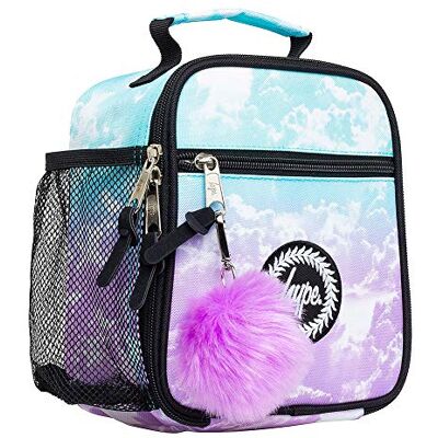 hype Casual geïsoleerde lunchtassen voor kinderen, jongens en meisjes, Cloud vervagen, Casual hype Casual geïsoleerde lunchtassen voor kinderen, jongens en meisjes, Cloud vervagen, Casual