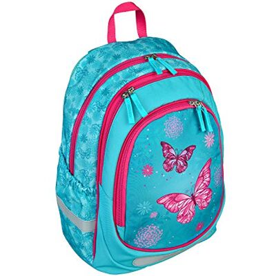 Undercover CLOU Schooltas voor kinderen, uniseks, Turkoois, 41 x 30 x 15 cm, schooltas Undercover CLOU Schooltas voor kinderen, uniseks, Turkoois, 41 x 30 x 15 cm, schooltas