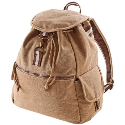 Quadra Vintage rugzak 18 liter, Bruin Sahara Quadra Vintage rugzak 18 liter, Bruin Sahara