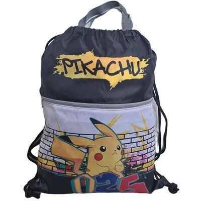 Pokémon Sac de sport pour enfant, sac à dos Pokémon Sac de sport pour enfant, sac à dos