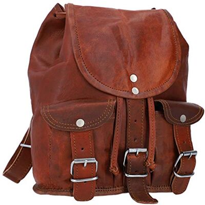 Gusti Leder Gusti Kleine rugzak voor dames, leer, Lena rugzak voor dames, casual, kleine rugzak, reizen, etnisch, boho, vintage Gusti Leder Gusti Kleine rugzak voor dames, leer, Lena rugzak voor dames, casual, kleine rugzak, reizen, etnisch, boho, vintage