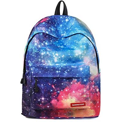 FANDARE Unisex Casual Dagrugzak Rugzakken Galaxy School Tas voor Meisjes Middelbare School Tieners Knapzak Vrouwen Reizen Laptop Rugzak College Boekentas met Potlood Case Pouch Waterdicht Polyester, Blauw, L FANDARE Unisex Casual Dagrugzak Rugzakken Galaxy School Tas voor Meisjes Middelbare School Tieners Knapzak Vrouwen Reizen Laptop Rugzak College Boekentas met Potlood Case Pouch Waterdicht Polyester, Blauw, L